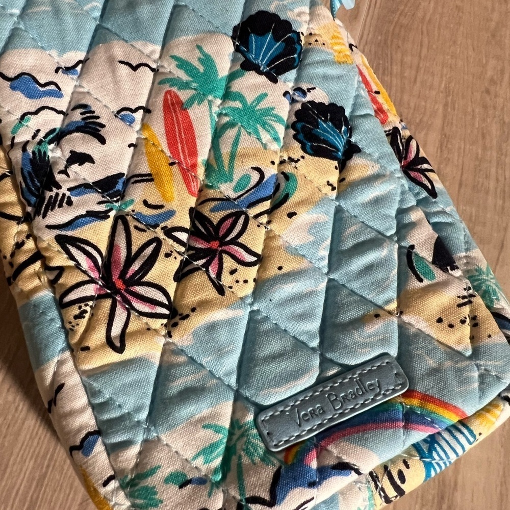 Vera Bradley Women’s Outlet Cotton Easy Crossbody Beach Treasures NWT - Picture 7 of 7